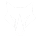 wolf head white x-small